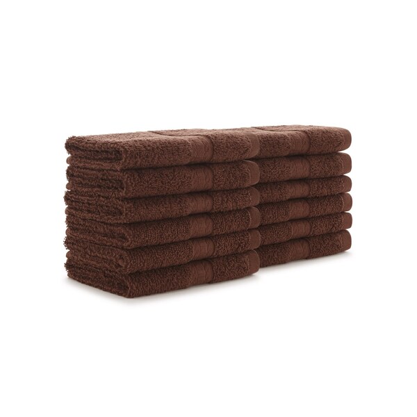 Monarch Brands True Color Wash Cloths , Brown, 300PK WASH-BROWN-CS - main
